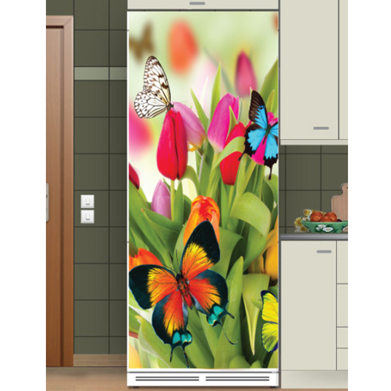 Αυτοκόλλητο ψυγείου με Πεταλούδες